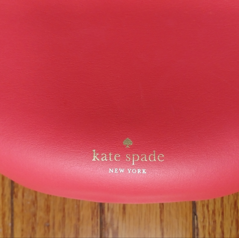 KATE SPADE Make a Splash Geranium Crab Crossbody Novelty Purse Handbag Red RARE - Picture 5 of 13